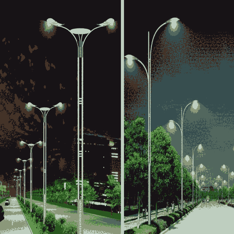 河北邯鄲6米太陽能路燈 生產廠家 支持來圖定制