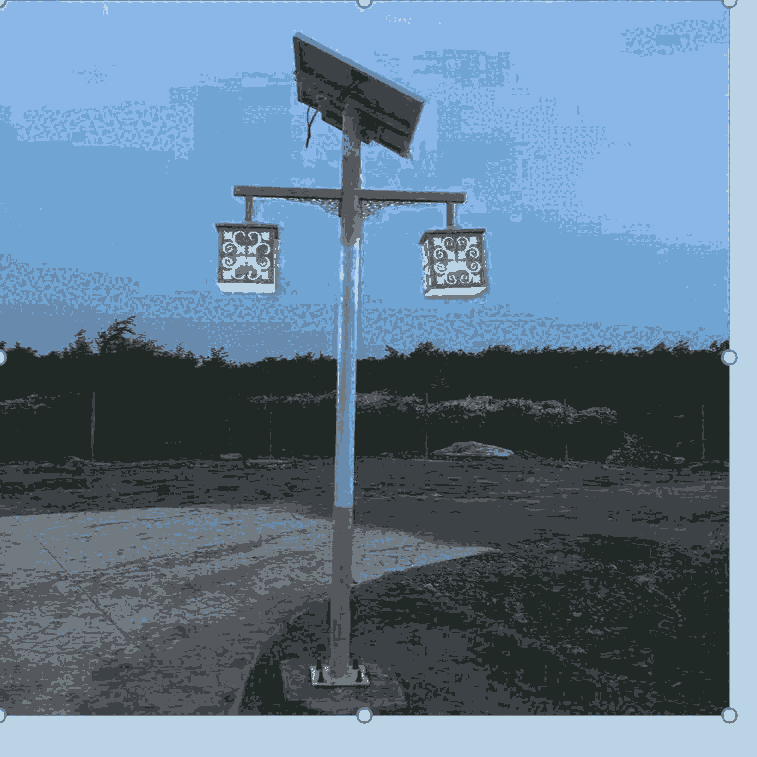 4米鋰電池LED光源太陽(yáng)能一體燈維修更換成本低廠家直銷