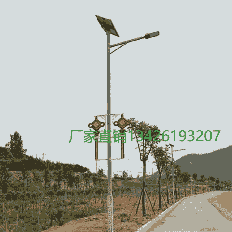 新農村太陽能路燈廠家直銷廠區專用接受定制