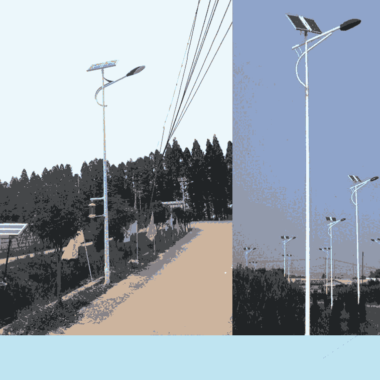 4米庭院用太陽能路燈廣場小區庭院公園照明價格優惠