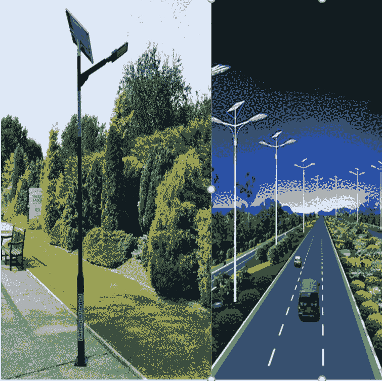 太陽能路燈6米村用路燈款式新穎歡迎咨詢