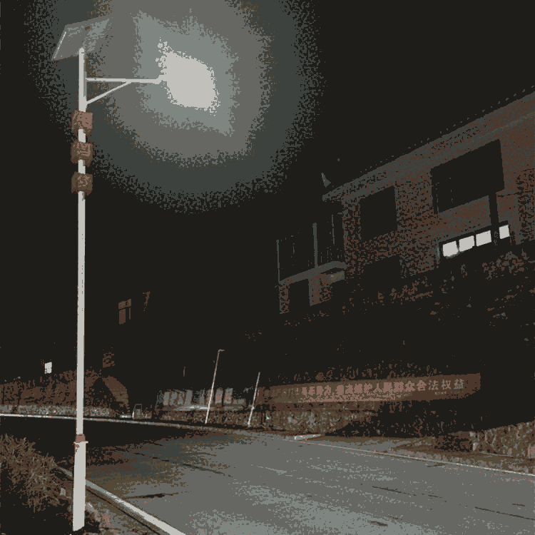 4米庭院用太陽能路燈安裝方便質量合格