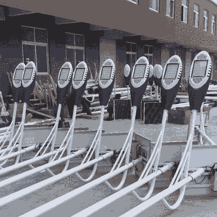 鋰電太陽能路燈廣場小區庭院公園照明質量合格