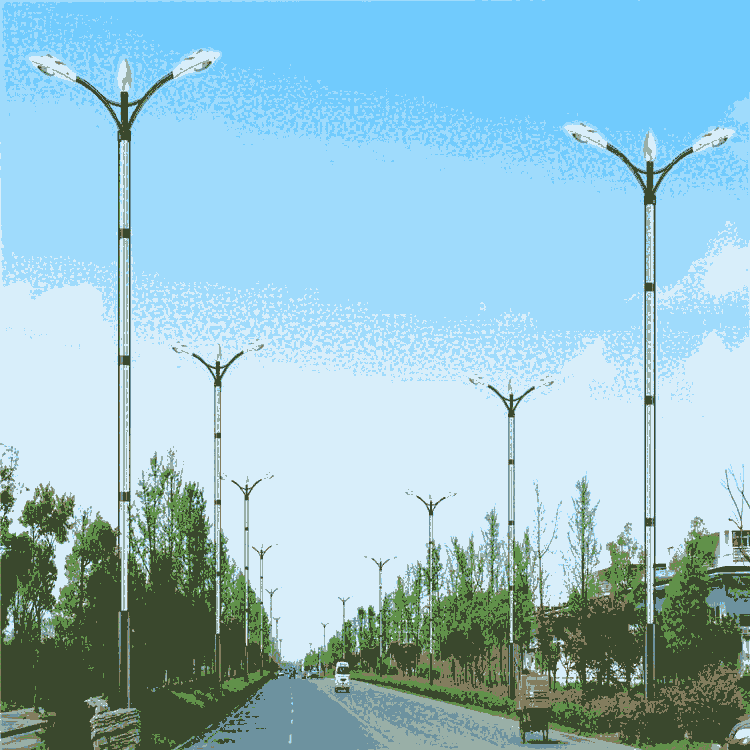 現貨4-8米太陽能路燈促銷3米太陽能庭院燈 廠家直銷 質量保證