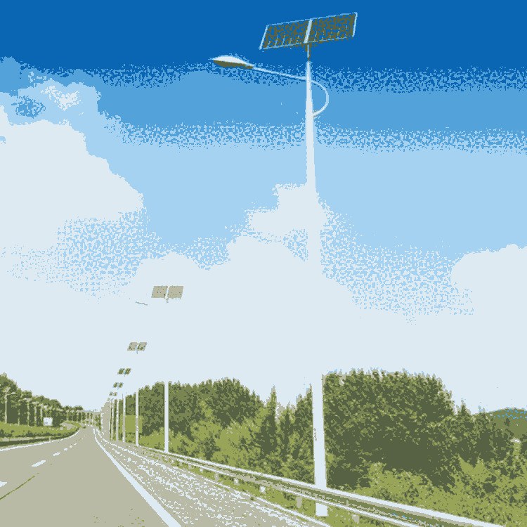 供應河北石家莊太陽能路燈廣場小區庭院公園照明廠家直銷