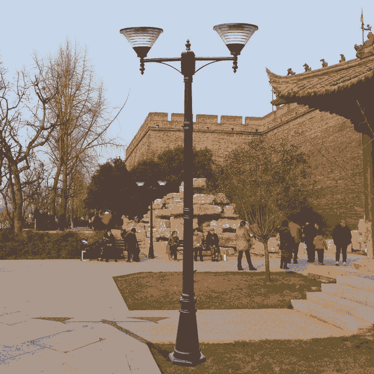 6米太陽能路燈價格安裝方便質量合格