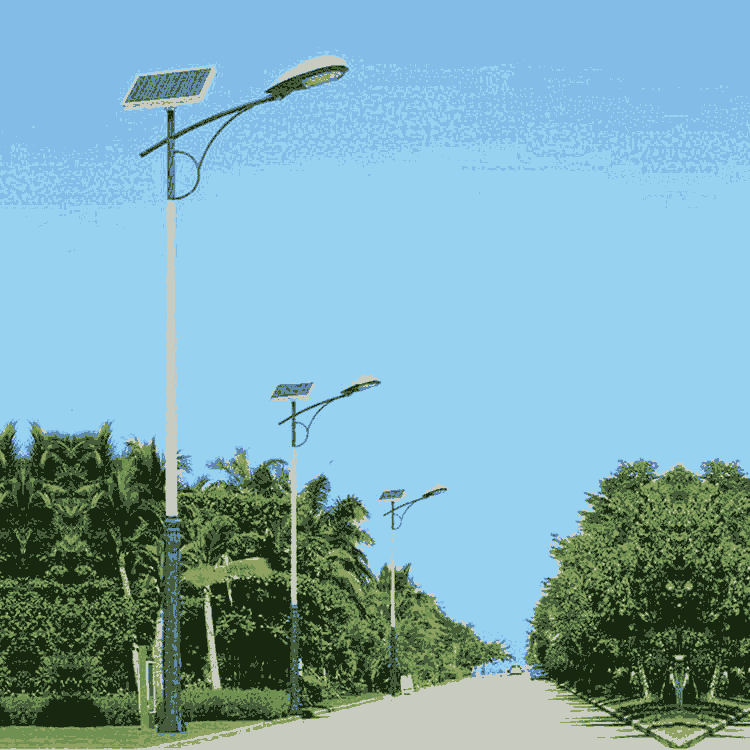 4米庭院用太陽能路燈廣場小區庭院公園照明價格優惠