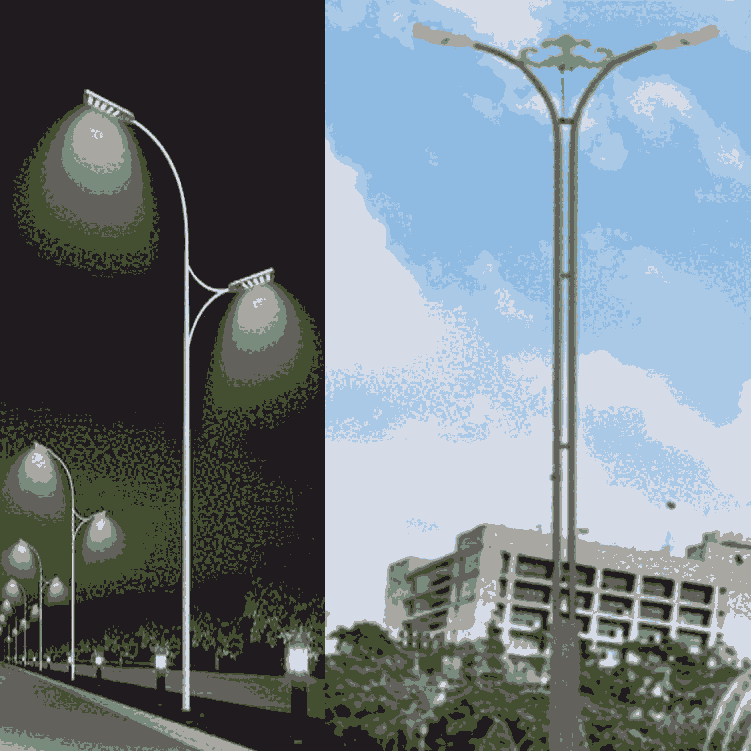 河北張家口美麗鄉村太陽能路燈工程 廠家直銷市電LED路燈