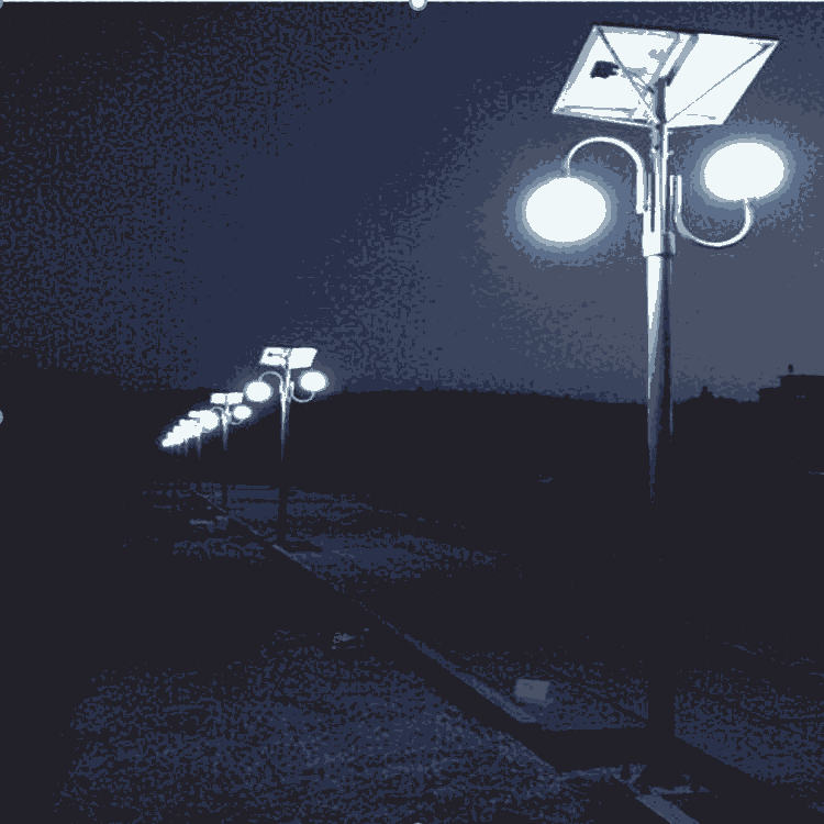 美麗鄉村6米太陽能路燈 廠家直銷優質太陽能路燈 光色均勻