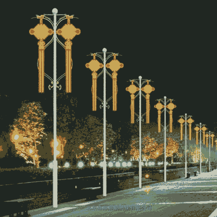 4米鋰電池LED光源太陽能一體燈可定制價格優惠