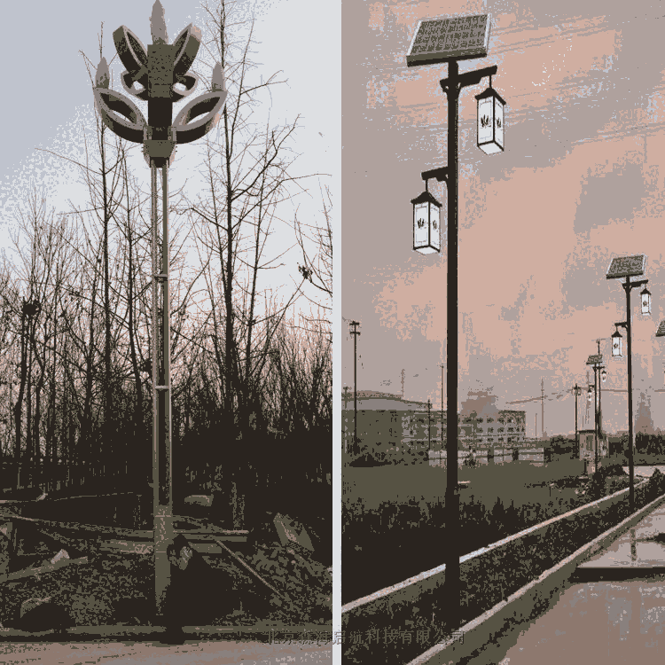 鋰電太陽能路燈款式新穎成套批發