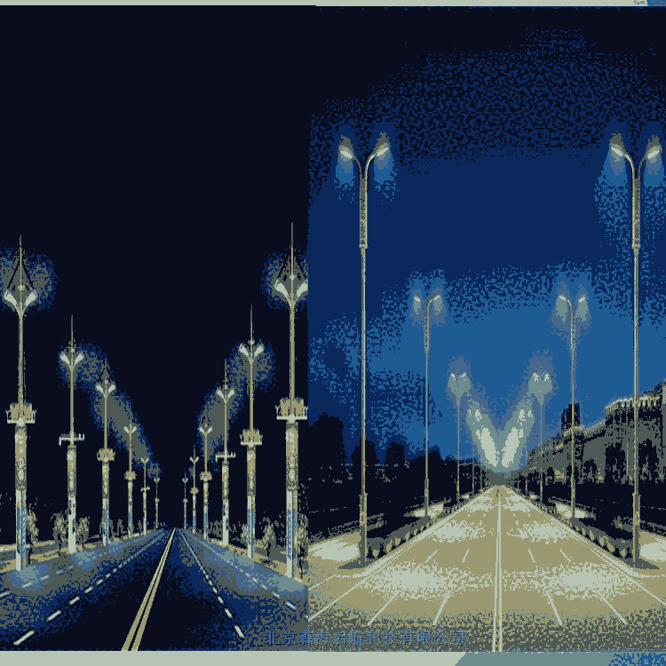 村路太陽能路燈廣場小區庭院公園照明歡迎咨詢