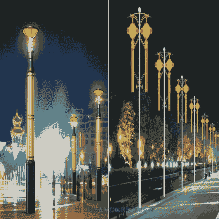 4米庭院用太陽能路燈維修更換成本低價格優惠