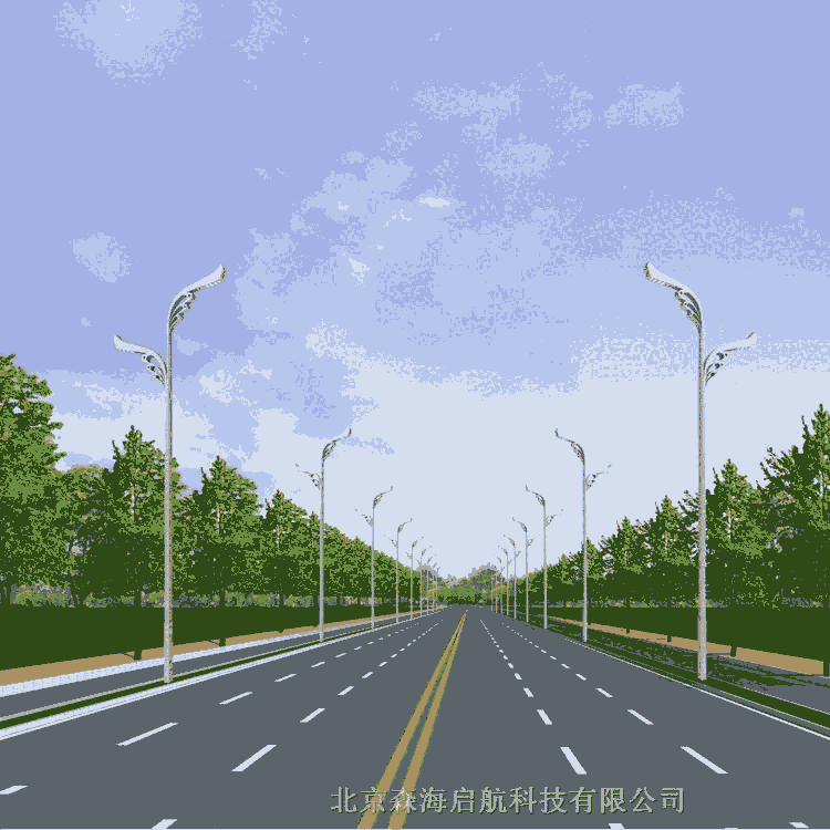 北京房山太陽能路燈加工廠 需要景觀照明燈具就找森海啟航太陽能路燈供應商 質優價美