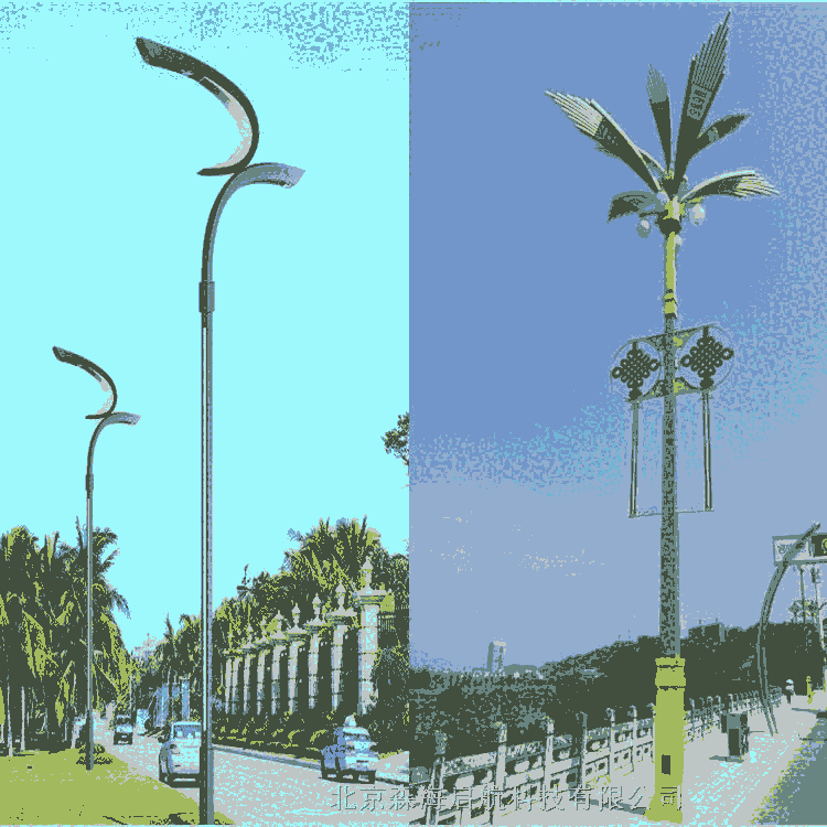 提供軍隊智能感應太陽能路燈工程