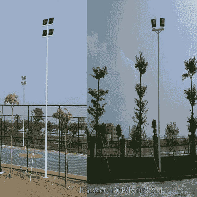 維修更換高桿燈燈頭 升降高桿燈廠家價格