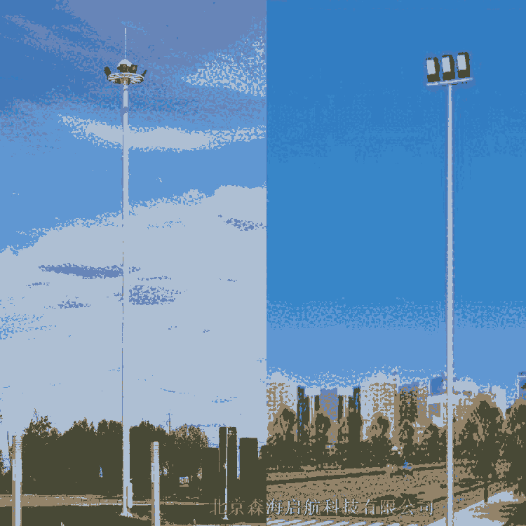 安徽銅陵路燈供應商 森海室外照明燈具制造