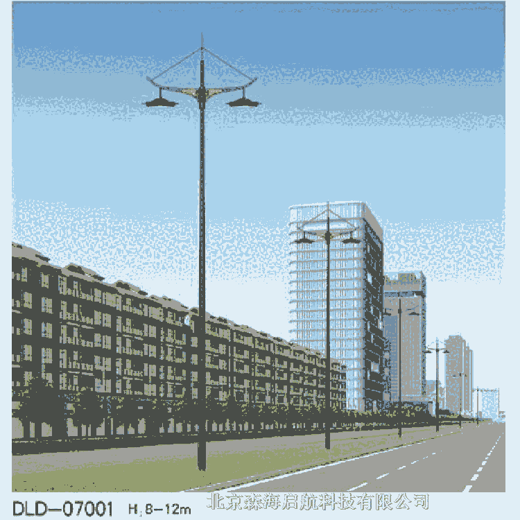 大量批發智慧路燈 市政照明燈具 北京路燈