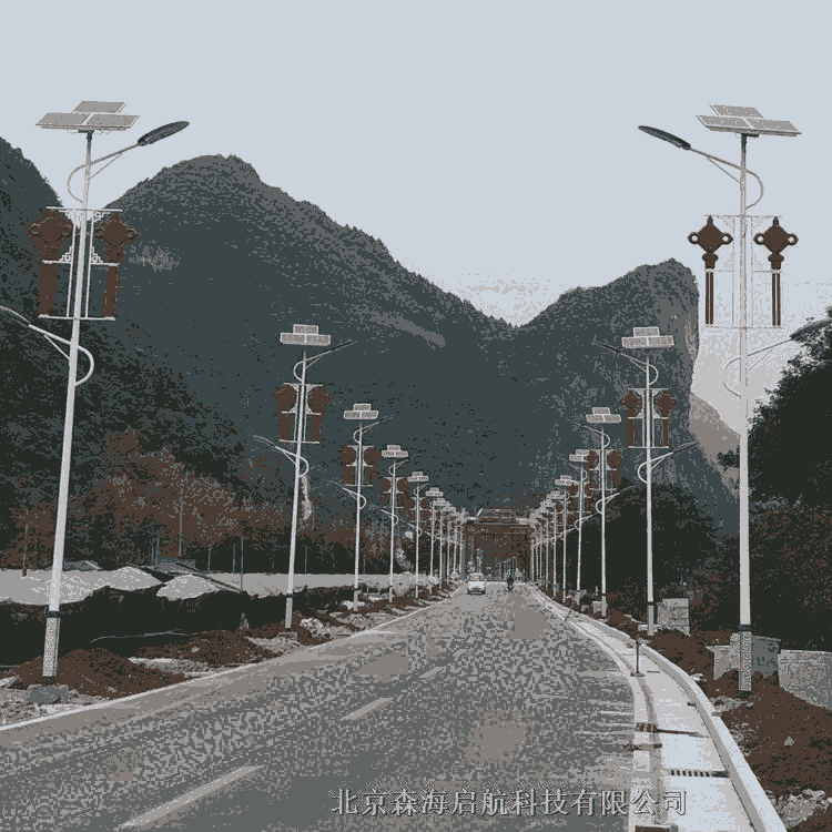 路燈 市電路燈 北京森海太陽能路燈制造商 供應(yīng)批發(fā)室外道路照明燈